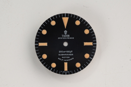 Vintage Tudor Submariner Ref 7016 Dial